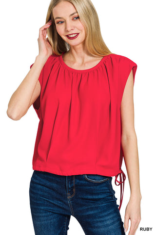 Elaine Top-Sleeveless-Zenana-Summit Lane Boutique, Women's Apparel and Gifts located in Grand Rapids, MI