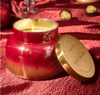 GLIMMER - APPLE CIDER SOCIAL SIGNATURE JAR, 19 oz-GLIMMER-CAPRI BLUE-Summit Lane Boutique, Women's Apparel and Gifts located in Grand Rapids, MI