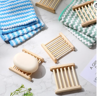 Bamboo Soap Tray-Bath & Body-Summit Lane-Summit Lane Boutique, Women's Apparel and Gifts located in Grand Rapids, MI