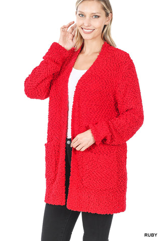 Poppy Cardigan-Cardigans-Zenana-Summit Lane Boutique, Women's Apparel and Gifts located in Grand Rapids, MI