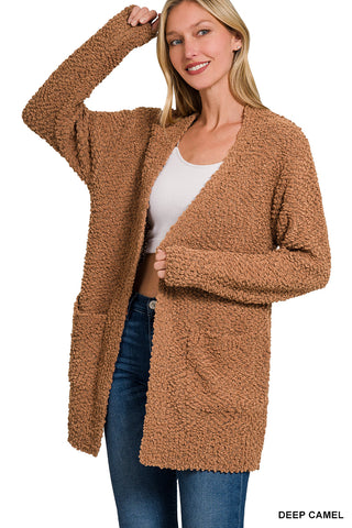 Poppy Cardigan-Cardigans-Zenana-Summit Lane Boutique, Women's Apparel and Gifts located in Grand Rapids, MI