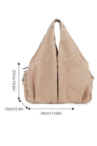 Slouchy Nylon Carry All