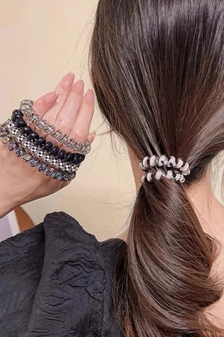 Coil Hair Ties-Hair Accessories-Zenana-Summit Lane Boutique, Women's Apparel and Gifts located in Grand Rapids, MI