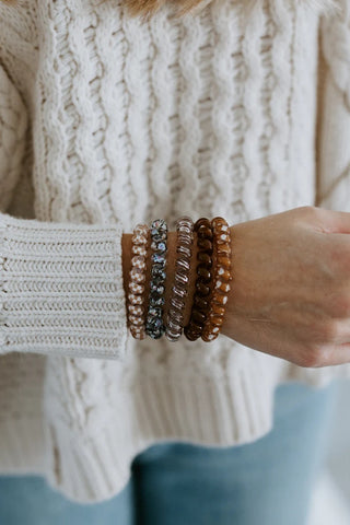 Coil Hair Ties-Hair Accessories-Zenana-Summit Lane Boutique, Women's Apparel and Gifts located in Grand Rapids, MI