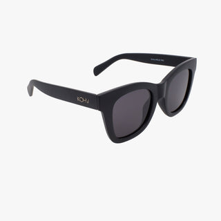 BAILEY GLOSS BLACK Polarized Oversized Square Sunglasses-Sunglasses-Kohv Eyewear-Summit Lane Boutique, Women's Apparel and Gifts located in Grand Rapids, MI