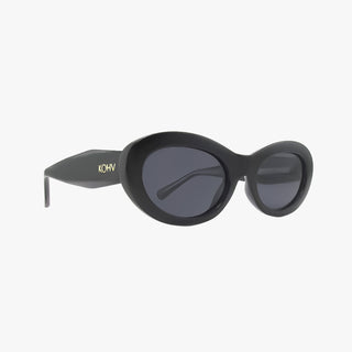 CORA MIDNIGHT Polarized Fashion Oval Round Sunglasses-Sunglasses-Kohv Eyewear-Summit Lane Boutique, Women's Apparel and Gifts located in Grand Rapids, MI