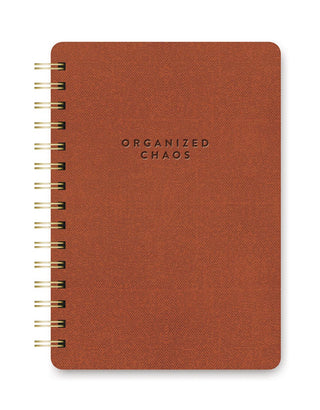 Agatha Notebooks - Organized Chaos (Cinnamon Brown)