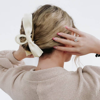 Haven Hair Bow Claw Clip-Pretty Simple-Summit Lane Boutique, Women's Apparel and Gifts located in Grand Rapids, MI