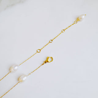 Esther Freshwater Pearl Necklace-Necklaces-Ellison+Young-Summit Lane Boutique, Women's Apparel and Gifts located in Grand Rapids, MI