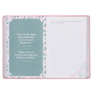 Devotional Look Up, Girl Faux leather-Christian Art Gifts-Summit Lane Boutique, Women's Apparel and Gifts located in Grand Rapids, MI