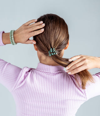 Crush Kinda Spiraling Coil Hair Ties-Hair Accessories-DM Merchandising-Summit Lane Boutique, Women's Apparel and Gifts located in Grand Rapids, MI