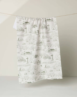 Farmyard Tea Towel-Geometry-Summit Lane Boutique, Women's Apparel and Gifts located in Grand Rapids, MI