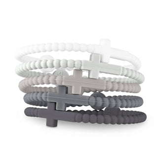 Jesus Bracelets (silicone cross bracelets)-Bracelets-Ryan & Rose-Summit Lane Boutique, Women's Apparel and Gifts located in Grand Rapids, MI