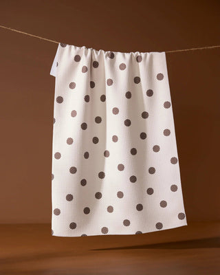 Polka Picnic Tea Towel-Kitchen Towel-Geometry-Summit Lane Boutique, Women's Apparel and Gifts located in Grand Rapids, MI