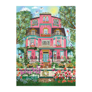 Joy Laforme Capeside Victorian 1000 Piece Foil Puzzle-Chronicle Books-Summit Lane Boutique, Women's Apparel and Gifts located in Grand Rapids, MI