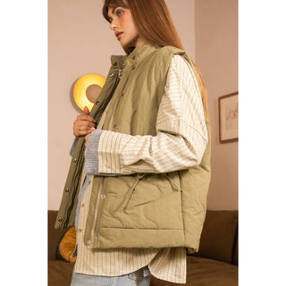 Peyton Puffer Vest-Vest-HYFVE-Summit Lane Boutique, Women's Apparel and Gifts located in Grand Rapids, MI