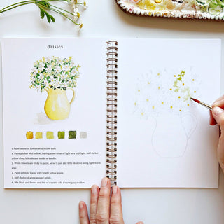 Flowers watercolor workbook-Stationary-emily lex studio-Summit Lane Boutique, Women's Apparel and Gifts located in Grand Rapids, MI