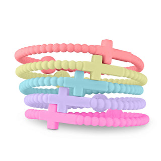 Jesus Bracelets (silicone cross bracelets)-Bracelets-Ryan & Rose-Summit Lane Boutique, Women's Apparel and Gifts located in Grand Rapids, MI