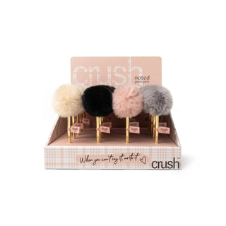 Crush Noted Pom Pen-Stationary Supplies-DM Merchandising-Summit Lane Boutique, Women's Apparel and Gifts located in Grand Rapids, MI