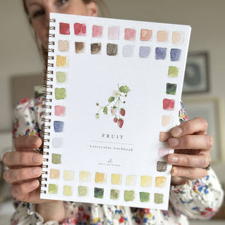 Fruit watercolor workbook-Stationary-emily lex studio-Summit Lane Boutique, Women's Apparel and Gifts located in Grand Rapids, MI
