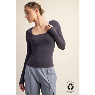 Nicki Long Sleeve-Long Sleeves-Rae Mode-Summit Lane Boutique, Women's Apparel and Gifts located in Grand Rapids, MI