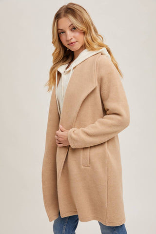Sally Long Line Jacket-Jackets-Bluivy-Summit Lane Boutique, Women's Apparel and Gifts located in Grand Rapids, MI