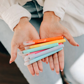 Pastel Bible Highlighter Set-Stationary Supplies-The Daily Grace Co-Summit Lane Boutique, Women's Apparel and Gifts located in Grand Rapids, MI