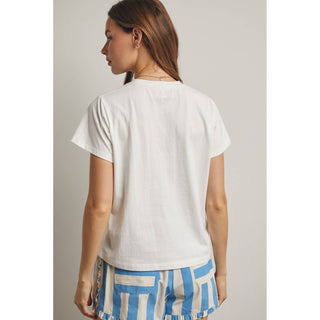 LOBSTER PATCH TEE-Short Sleeves-Wishlist Apparel-Summit Lane Boutique, Women's Apparel and Gifts located in Grand Rapids, MI