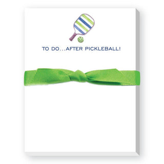 TO DO AFTER PICKLEBALL MINI NOTEPAD-Stationary-Donovan Designs-Summit Lane Boutique, Women's Apparel and Gifts located in Grand Rapids, MI