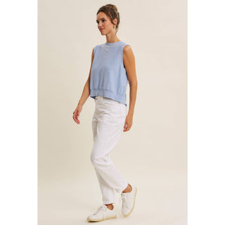 Bow Back Sweater Top-Sleeveless-in february-Summit Lane Boutique, Women's Apparel and Gifts located in Grand Rapids, MI