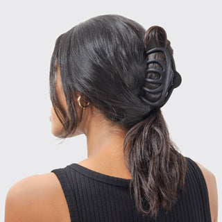 Recycled Plastic Octopus Claw Clips 2pc - Black & Tort-Hair Accessories-KITSCH-Summit Lane Boutique, Women's Apparel and Gifts located in Grand Rapids, MI