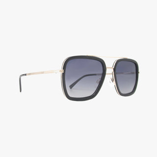 LEX MIDNIGHT Polarized Navigator Metal Sunglasses-Sunglasses-Kohv Eyewear-Summit Lane Boutique, Women's Apparel and Gifts located in Grand Rapids, MI