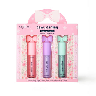 Christmas Holiday Dewy Darlin' Lip Gloss Trio Gift Set-Bath & Body-My Spa Life-Summit Lane Boutique, Women's Apparel and Gifts located in Grand Rapids, MI
