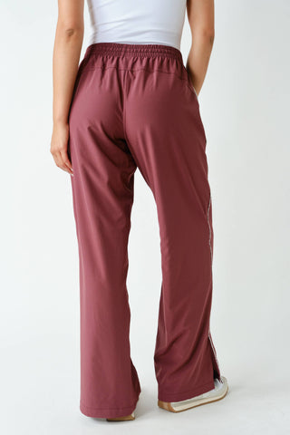 Finish Line Track Pants-Lounge Pants-Mono B-Summit Lane Boutique, Women's Apparel and Gifts located in Grand Rapids, MI