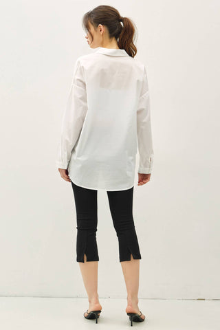 The Everyday Oversized Button Down-Blouse-Be Cool-Summit Lane Boutique, Women's Apparel and Gifts located in Grand Rapids, MI