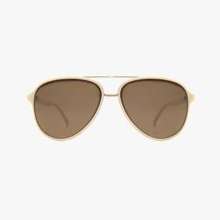 KNOX IVORY Polarized Fashion Aviator Sunglasses-Sunglasses-Kohv Eyewear-Summit Lane Boutique, Women's Apparel and Gifts located in Grand Rapids, MI