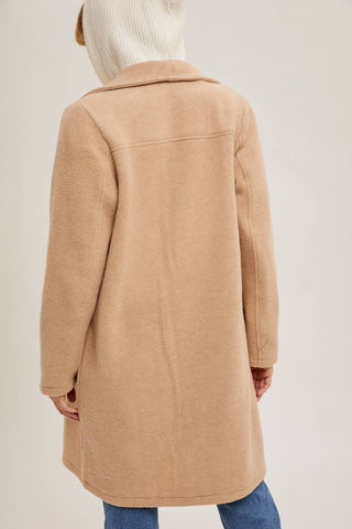 Sally Long Line Jacket-Jackets-Bluivy-Summit Lane Boutique, Women's Apparel and Gifts located in Grand Rapids, MI
