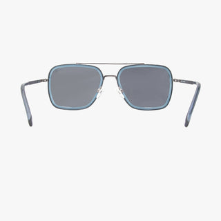 LEX DENIM Polarized Navigator Metal Sunglasses-Sunglasses-Kohv Eyewear-Summit Lane Boutique, Women's Apparel and Gifts located in Grand Rapids, MI