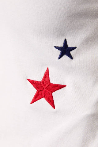 All-Star Embroidered Tee-Short Sleeves-Sunday Edition by LE LIS-Summit Lane Boutique, Women's Apparel and Gifts located in Grand Rapids, MI