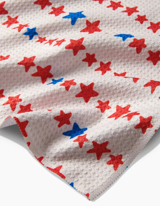 Starry Stripes-Kitchen Towel-Geometry-Summit Lane Boutique, Women's Apparel and Gifts located in Grand Rapids, MI