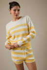 WHITE-LEMON STRIPE