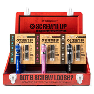 Modern Monkey® Screw’d Up 6-in-1 Mini LED Screwdriver-Tool Sets-DM Merchandising-Summit Lane Boutique, Women's Apparel and Gifts located in Grand Rapids, MI