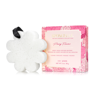 Peony Flower Boxed Flower-Bath & Body-Spongellé-Summit Lane Boutique, Women's Apparel and Gifts located in Grand Rapids, MI