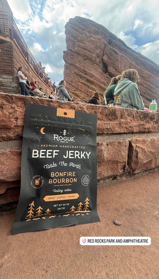 Bonfire Bourbon Beef Jerky-Snacks-Rogue Jerky Co.-Summit Lane Boutique, Women's Apparel and Gifts located in Grand Rapids, MI