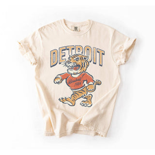 Vintage Detroit Tigers Baseball Tee-Graphic Tees-TheKingShirt-Summit Lane Boutique, Women's Apparel and Gifts located in Grand Rapids, MI