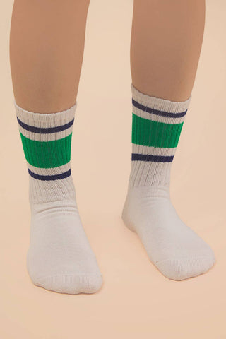 Color Block Crew Socks-Socks-VERY J-Summit Lane Boutique, Women's Apparel and Gifts located in Grand Rapids, MI
