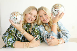 June Fluted in Silver with Gold-Bracelets-Beaded Blondes-Summit Lane Boutique, Women's Apparel and Gifts located in Grand Rapids, MI