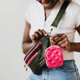 Gigi Clip On Pouch-Handbags-Pretty Simple-Summit Lane Boutique, Women's Apparel and Gifts located in Grand Rapids, MI