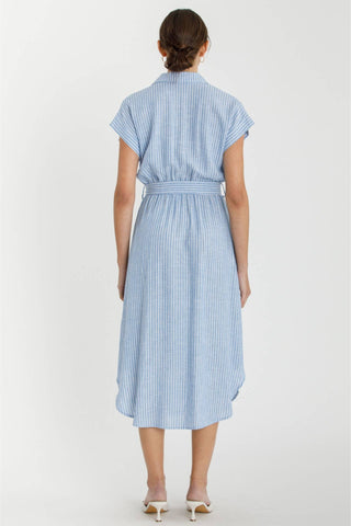 Marina Side Tie Dress-Dresses-Be Cool-Summit Lane Boutique, Women's Apparel and Gifts located in Grand Rapids, MI