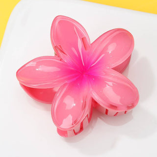 Plumeria Claw Clip-Hair Accessories-JOSSLYN by wall to wall-Summit Lane Boutique, Women's Apparel and Gifts located in Grand Rapids, MI